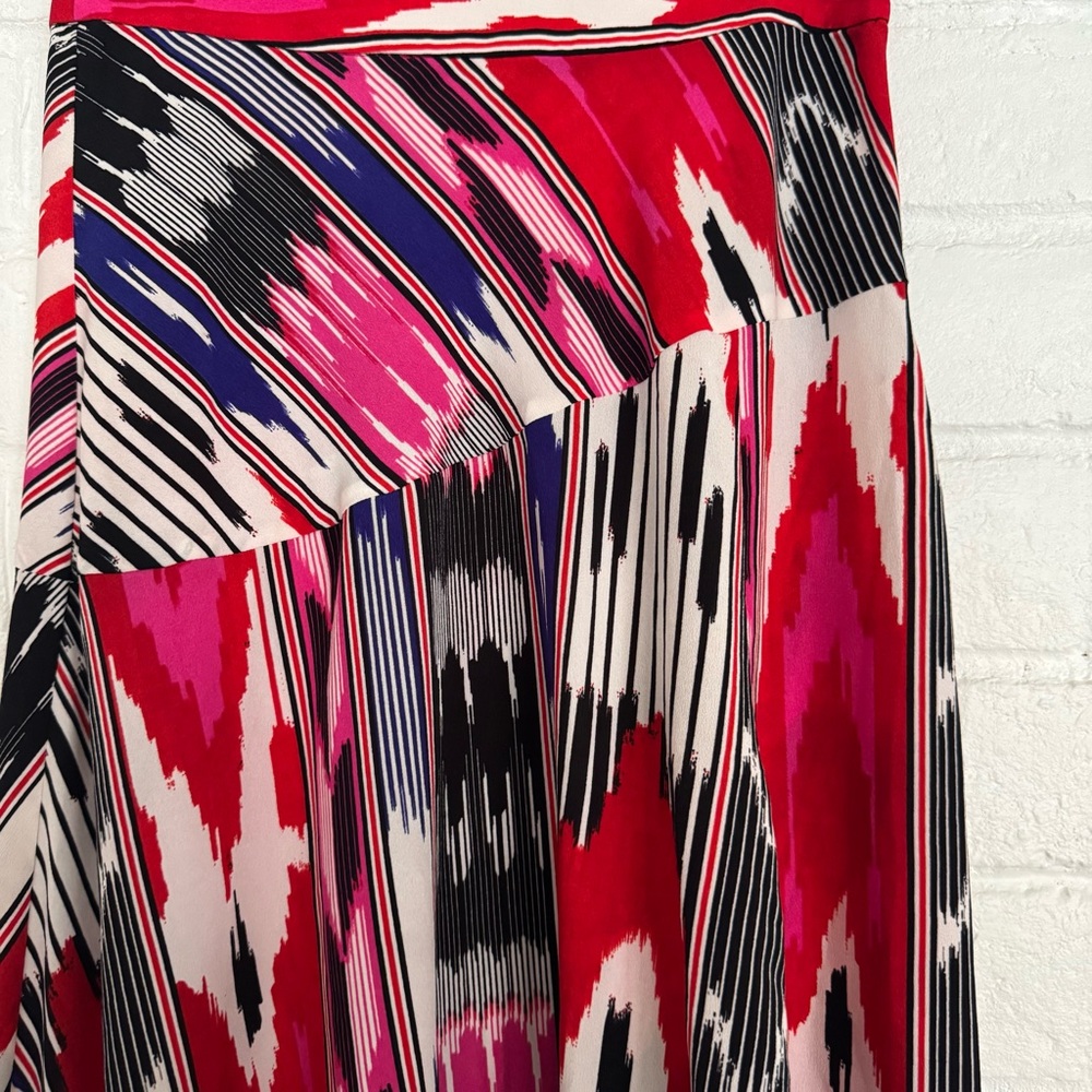π Karen Millen Abstract Print Midi Skirt β NWT (Size 4 US / 8 UK) $90 - Picture 4 of 12